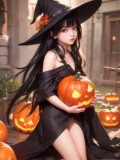 貧乳少女 - 南あきら - ハロウィン - 1