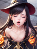貧乳少女 - 南あきら - ハロウィン - 1