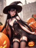 貧乳少女 - 南あきら - ハロウィン - 1